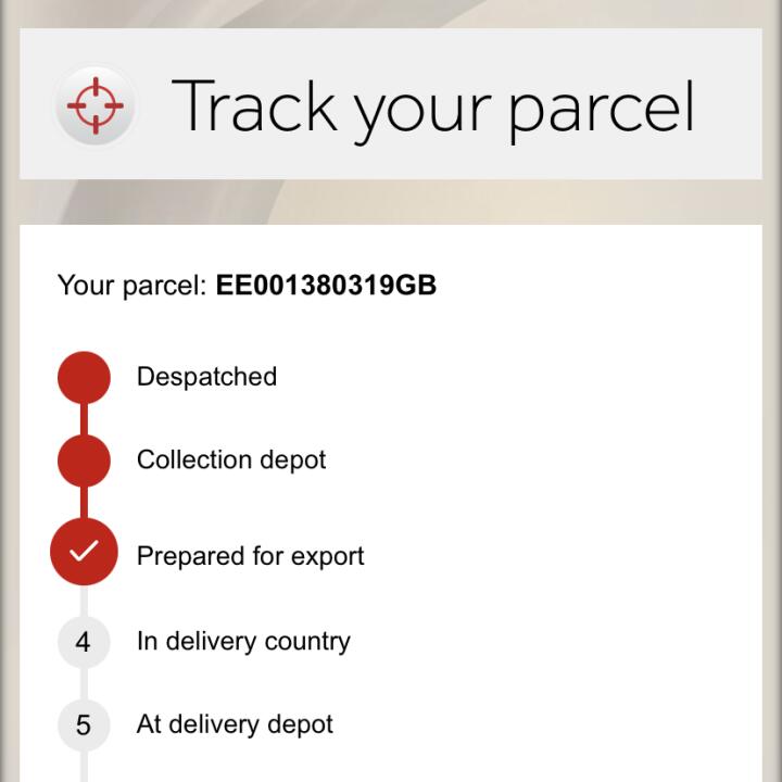Parcelforce Worldwide 1 star review on 16th April 2024