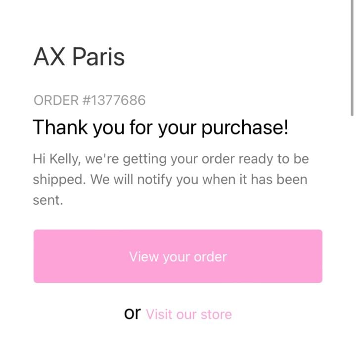AX Paris 1 star review on 5th October 2022