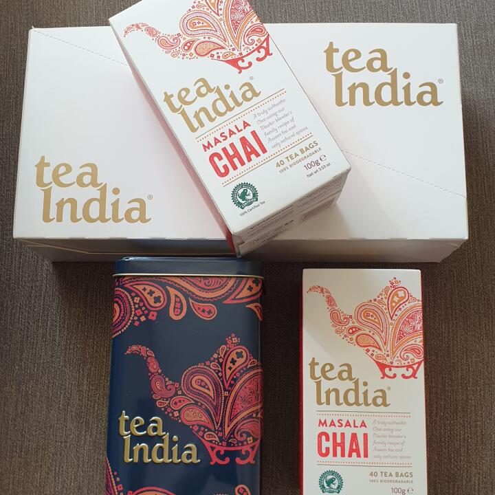 Tea India 5 star review on 1st April 2021