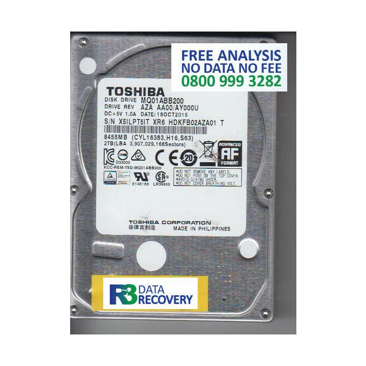 R3 Data Recovery Ltd 5 star review on 7th March 2017