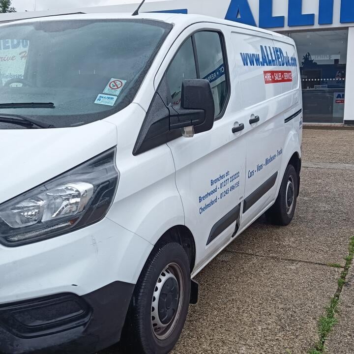 Allied Vehicle Rentals 5 star review on 17th July 2021