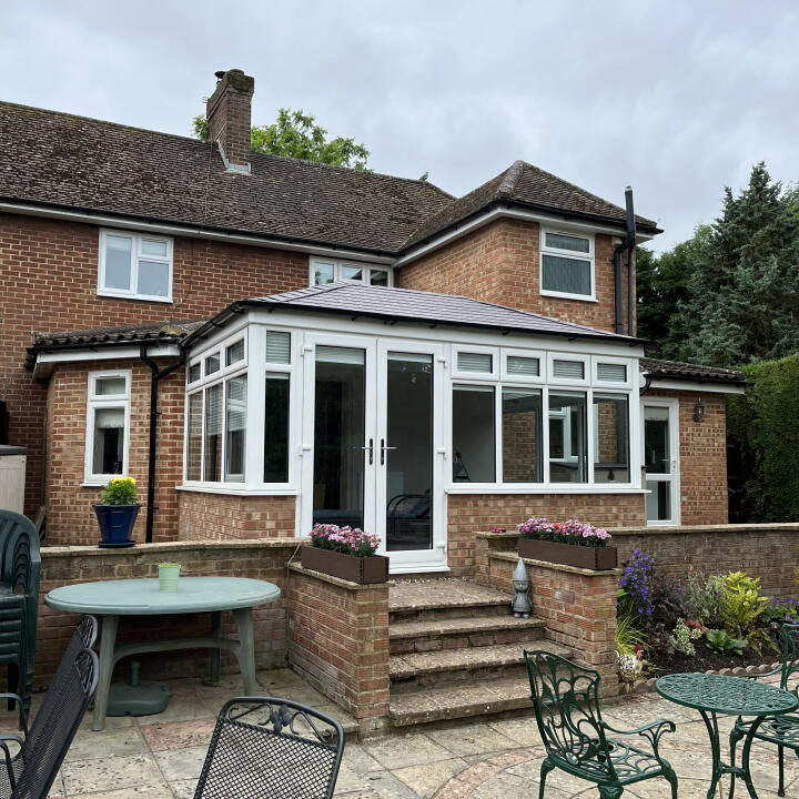 Oakdene Solid Conservatory Roofs 5 star review on 1st July 2023