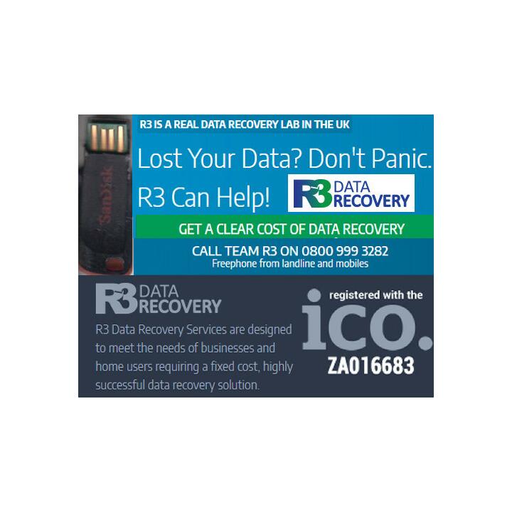 R3 Data Recovery 1 star review on 7th October 2021