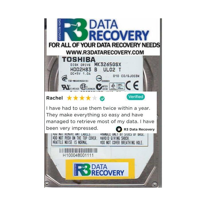 R3 Data Recovery 4 star review on 12th August 2021