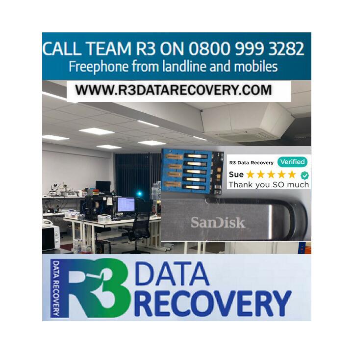 R3 Data Recovery 5 star review on 10th November 2021