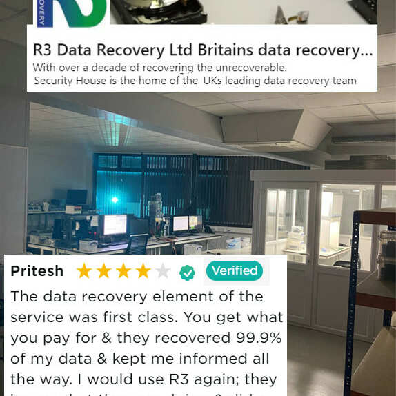 R3 Data Recovery 4 star review on 4th July 2015