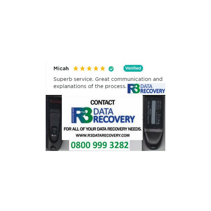 R3 Data Recovery 5 star review on 29th September 2021