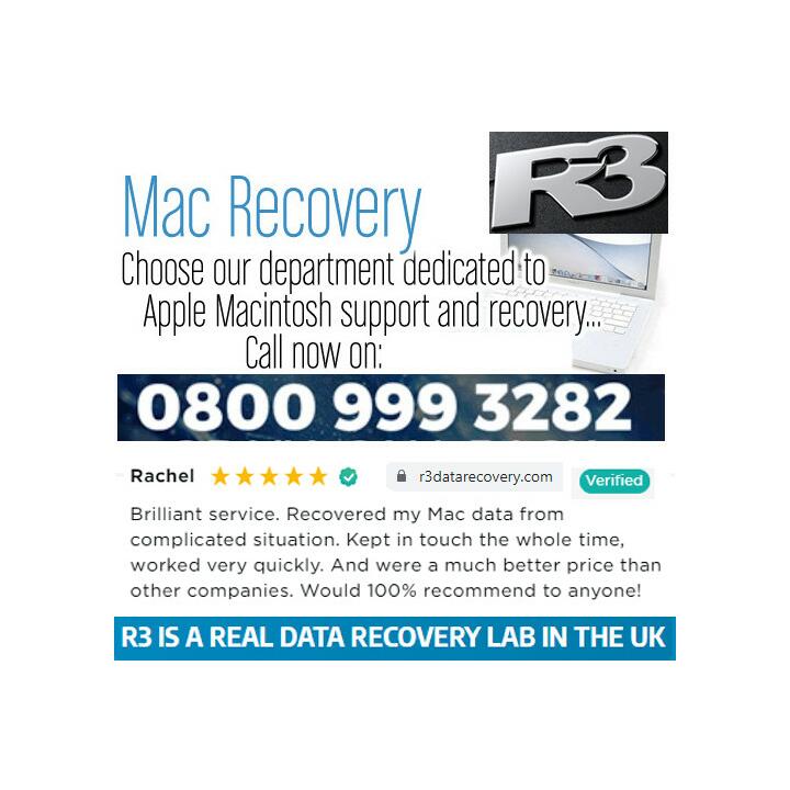 R3 Data Recovery 5 star review on 13th August 2021