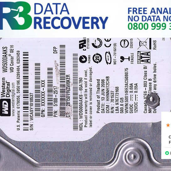R3 Data Recovery 5 star review on 7th July 2015
