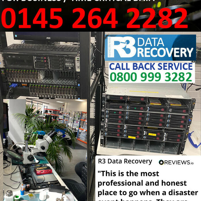 R3 Data Recovery 5 star review on 13th January 2022