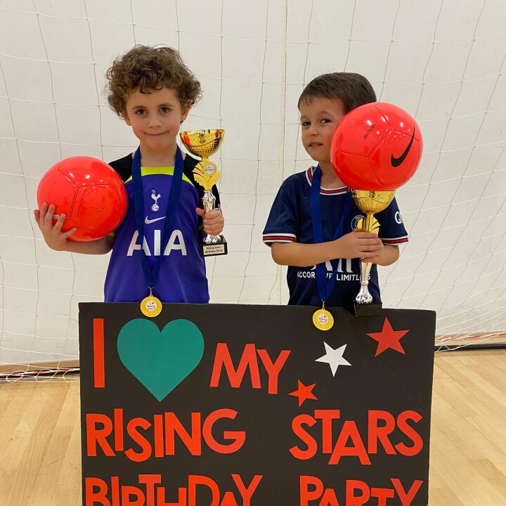 Rising Stars Activities 5 star review on 17th January 2023
