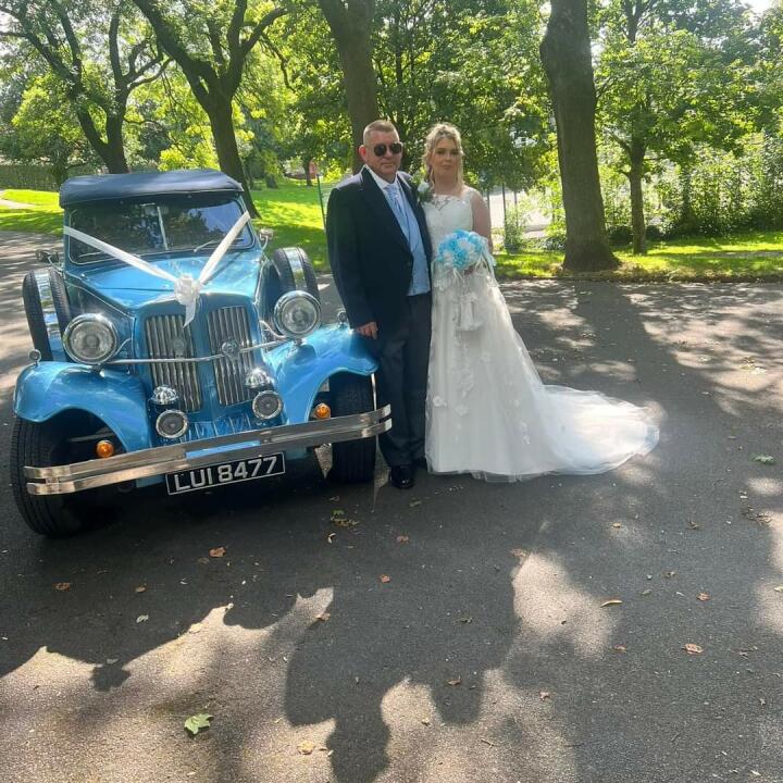 The Wedding Car Hire People 5 star review on 3rd September 2023