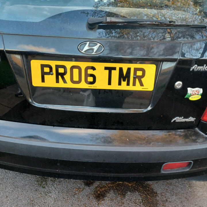 The Private Plate Company 5 star review on 16th November 2021
