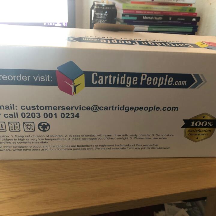 Cartridge People 3 star review on 8th September 2019