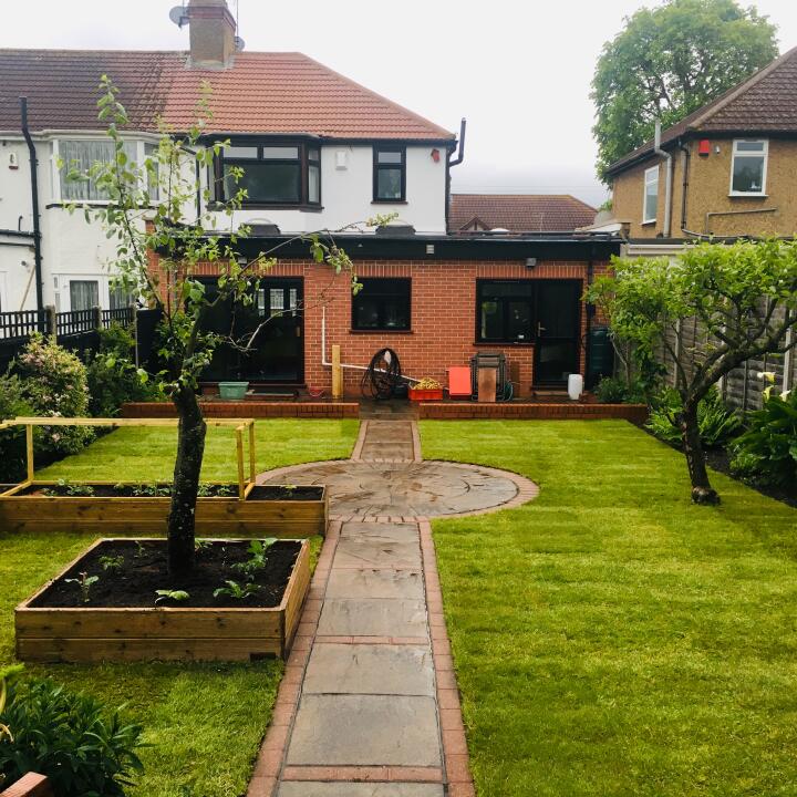 London Lawn Turf Company 5 star review on 21st May 2019