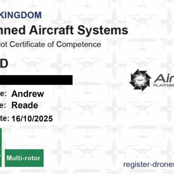 Airborne Platforms UK Ltd 5 star review on 7th November 2020