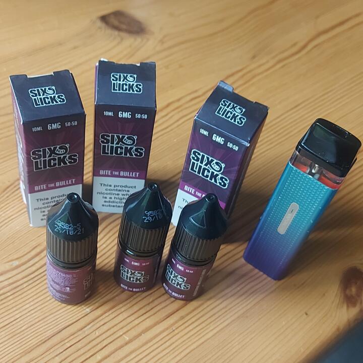 E-Liquids UK 5 star review on 16th May 2022