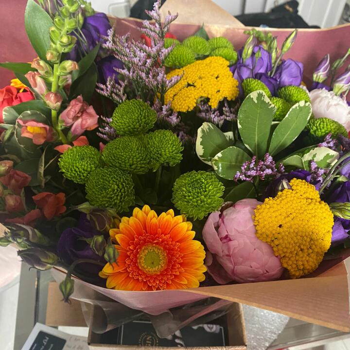 Interflora UK 5 star review on 1st August 2023