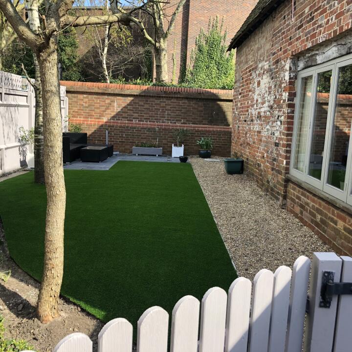 LazyLawn 5 star review on 16th April 2021