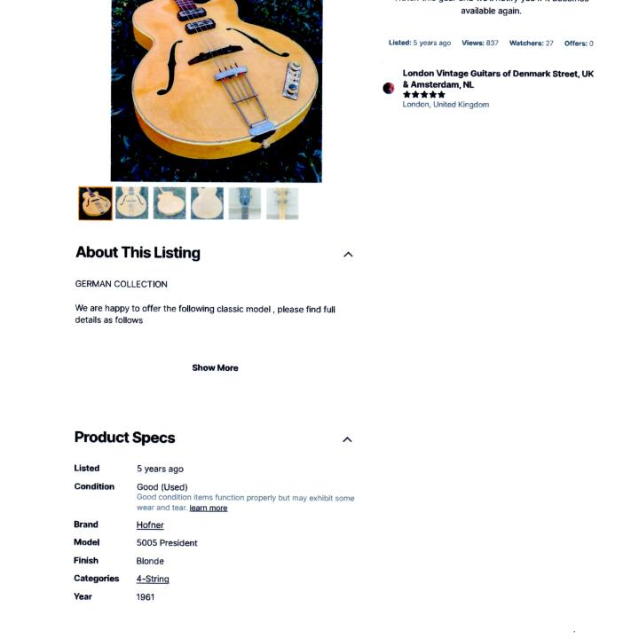 Axman Miniature Guitars 5 star review on 27th December 2023