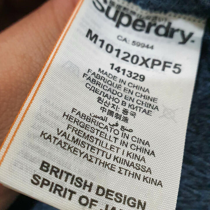 Superdry 1 star review on 21st February 2021