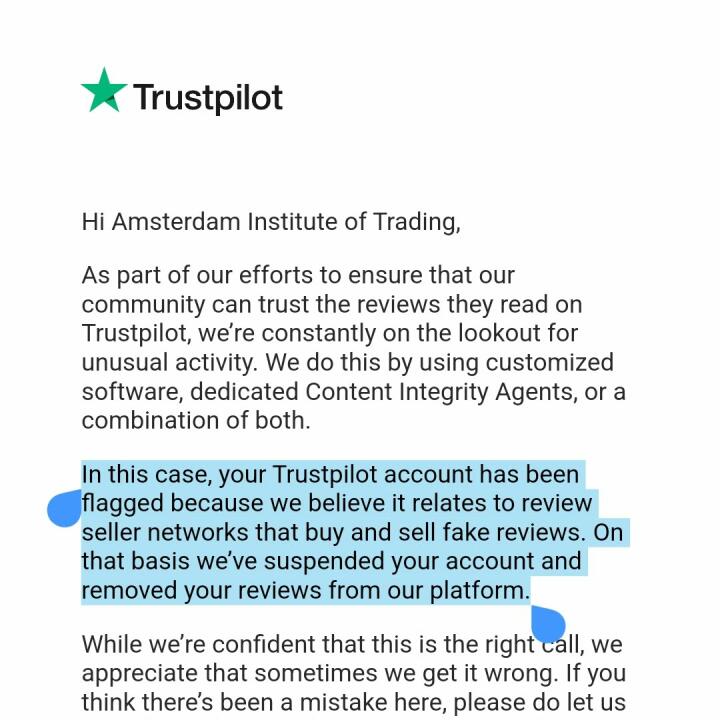 Trustpilot 1 star review on 6th March 2024
