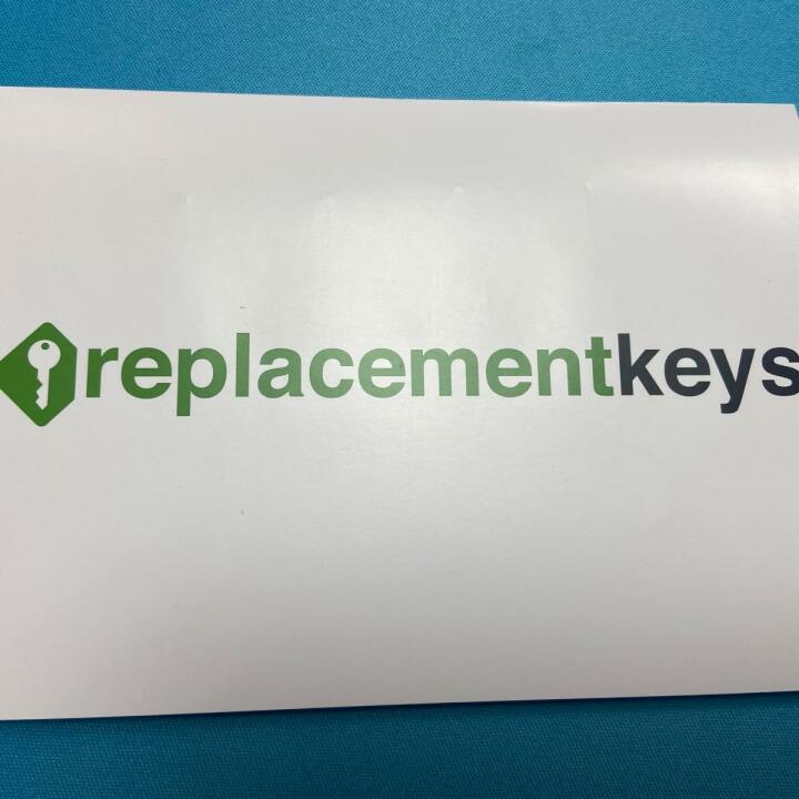 Replacement Keys Ltd 5 star review on 20th March 2024