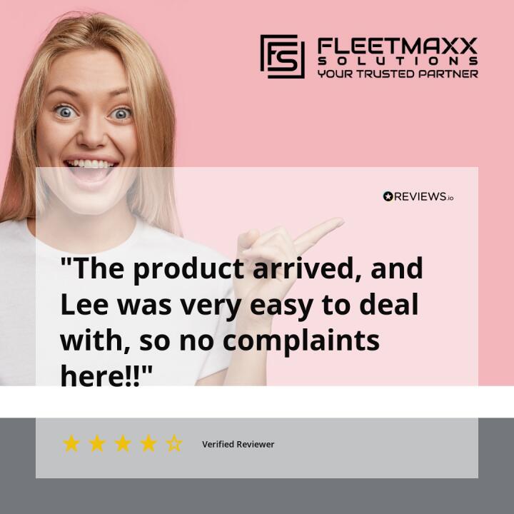 Fleetmaxx Solutions 4 star review on 22nd February 2024