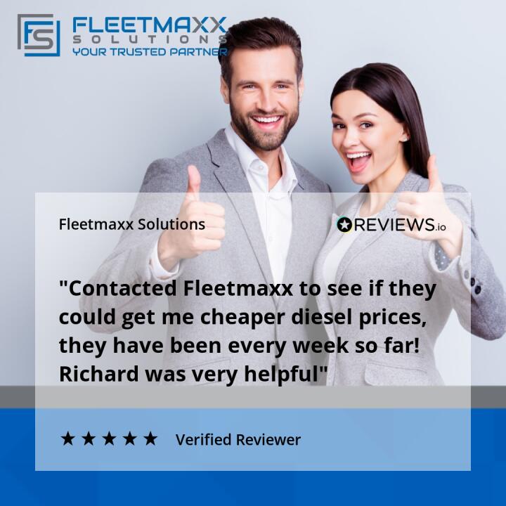 Fleetmaxx Solutions 5 star review on 10th May 2022