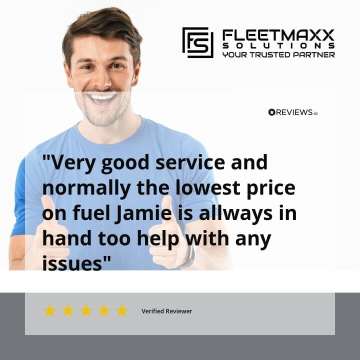 Fleetmaxx Solutions 5 star review on 17th October 2023