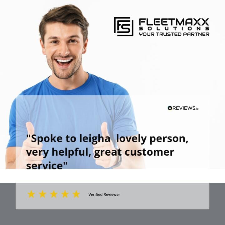 Fleetmaxx Solutions 5 star review on 21st February 2024