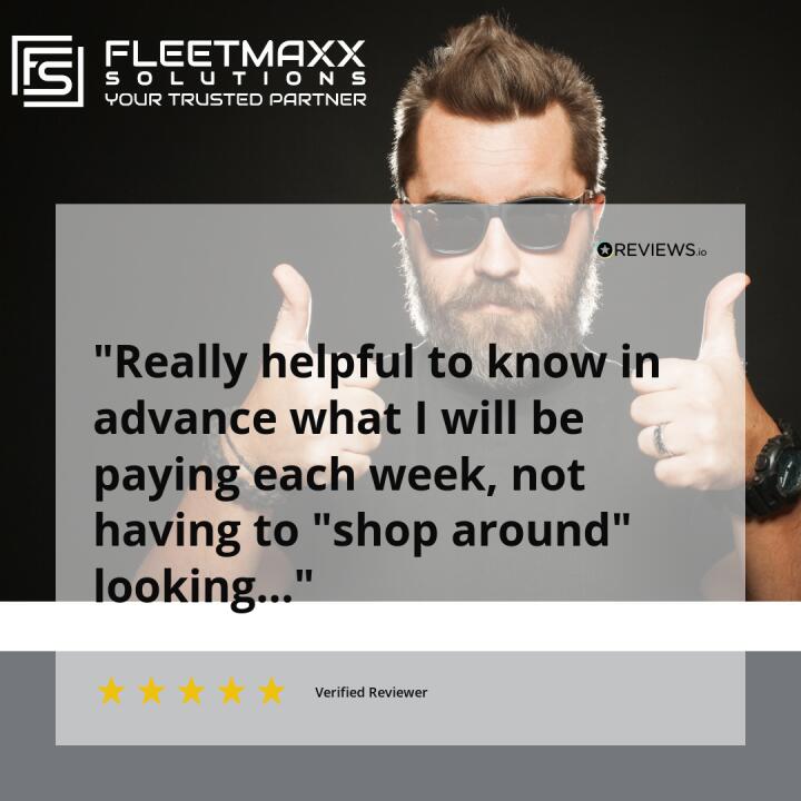Fleetmaxx Solutions 5 star review on 29th February 2024