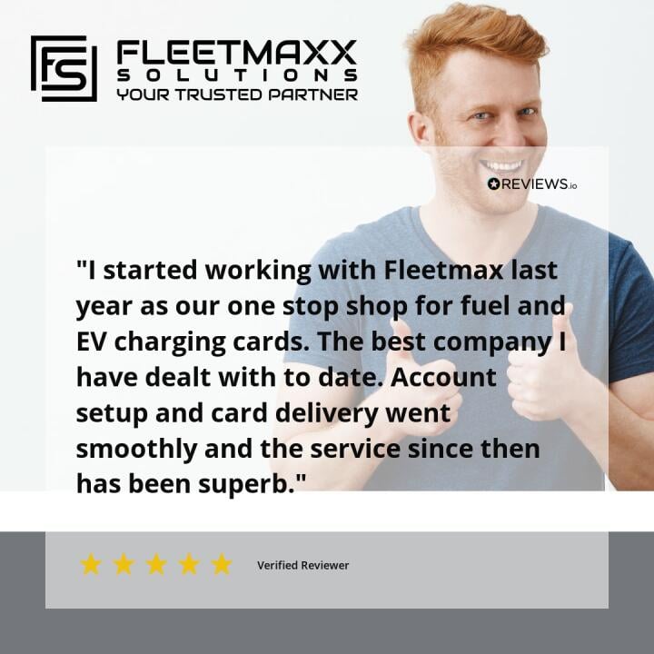 Fleetmaxx Solutions 5 star review on 6th March 2024