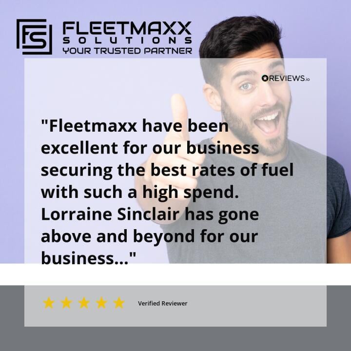 Fleetmaxx Solutions 5 star review on 6th June 2023