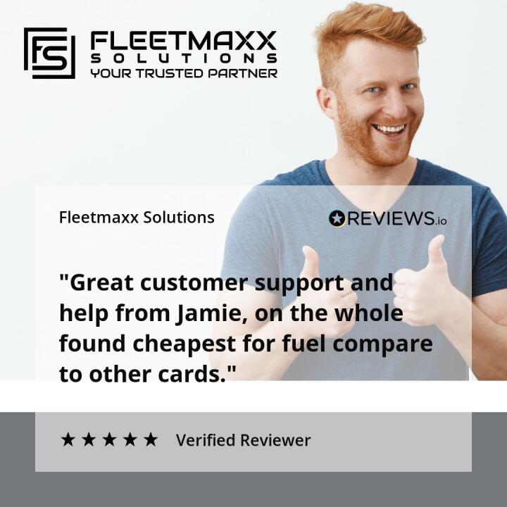 Fleetmaxx Solutions 5 star review on 8th February 2023