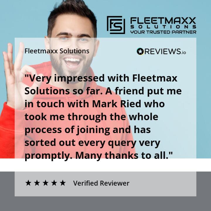 Fleetmaxx Solutions 5 star review on 1st April 2023