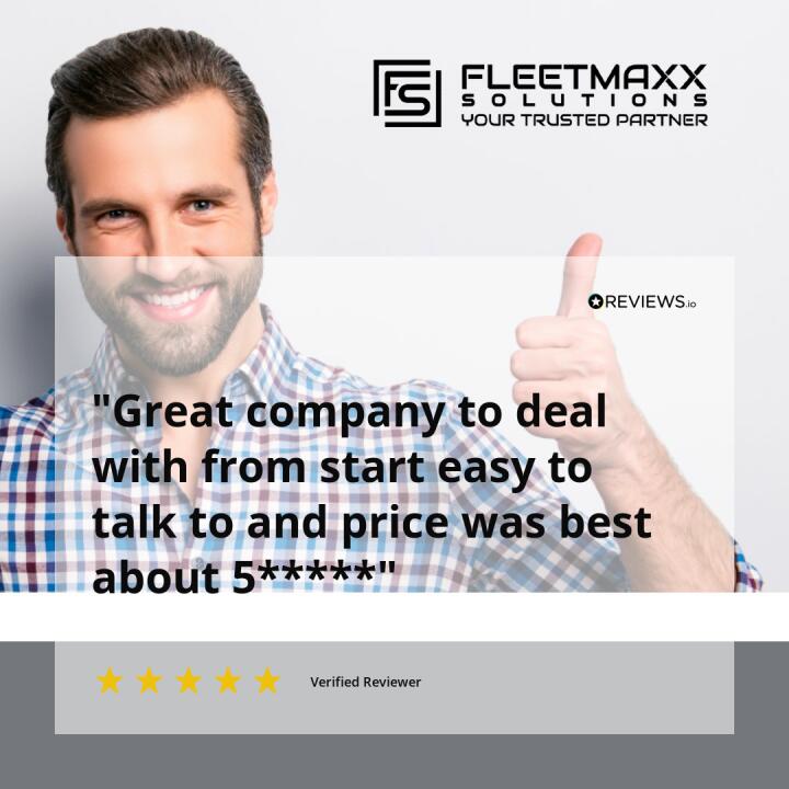 Fleetmaxx Solutions 5 star review on 17th October 2023