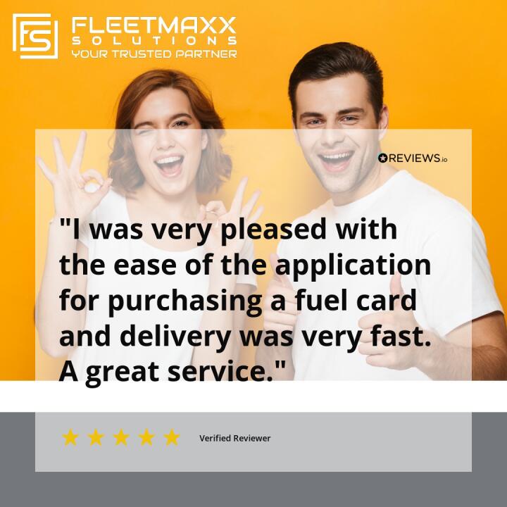 Fleetmaxx Solutions 5 star review on 28th February 2024