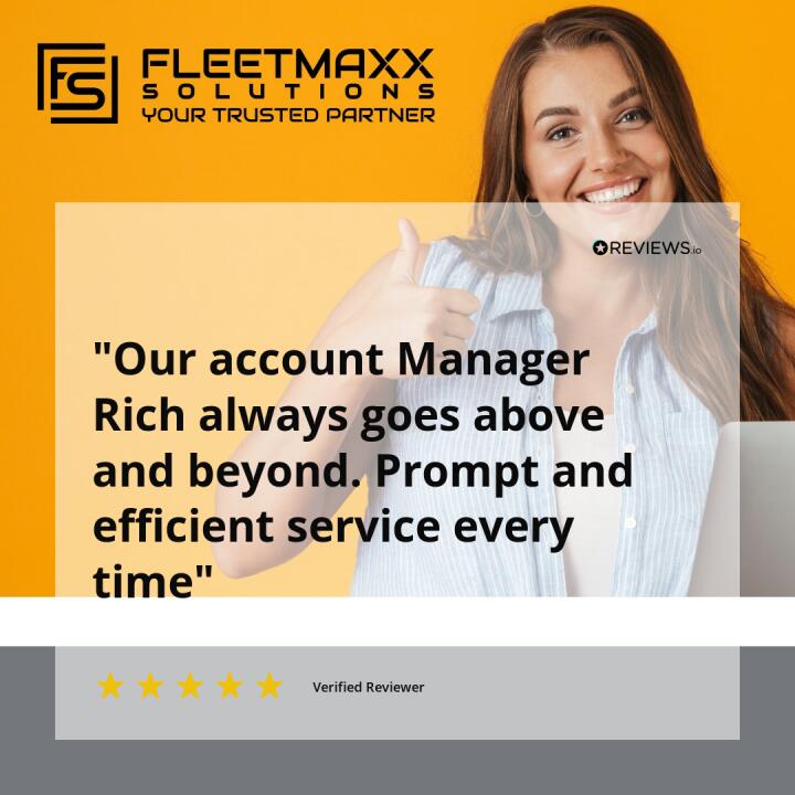 Fleetmaxx Solutions 5 star review on 14th March 2024