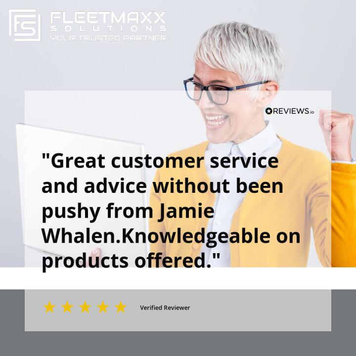 Fleetmaxx Solutions 5 star review on 19th March 2024