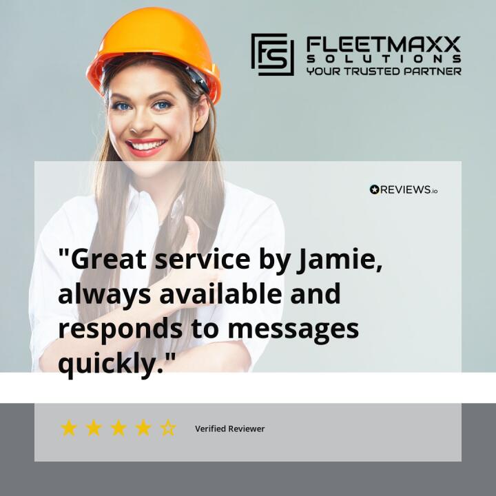 Fleetmaxx Solutions 4 star review on 6th March 2024