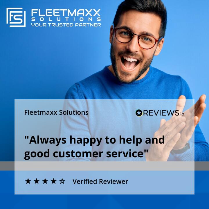 Fleetmaxx Solutions 4 star review on 3rd November 2022