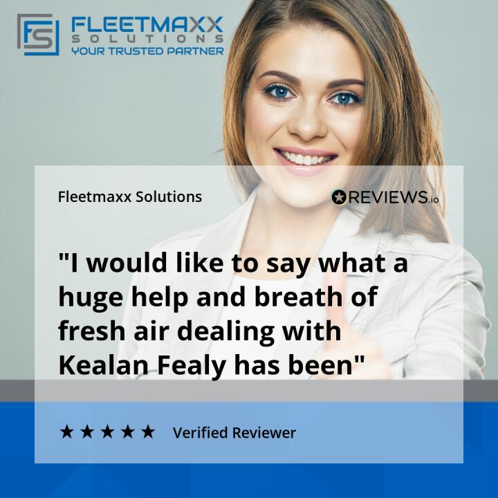 Fleetmaxx Solutions 5 star review on 21st April 2022