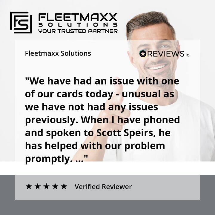 Fleetmaxx Solutions 5 star review on 22nd February 2023