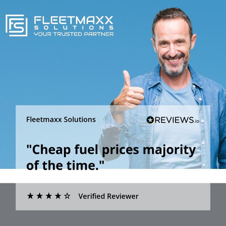 Fleetmaxx Solutions 4 star review on 10th May 2022