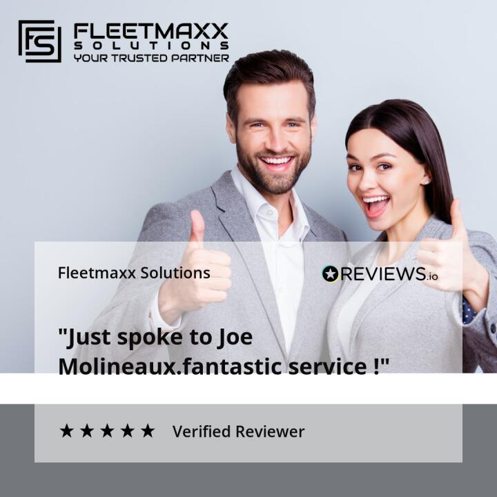 Fleetmaxx Solutions 5 star review on 8th February 2023