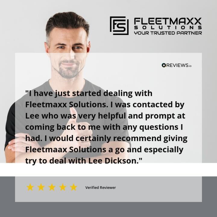 Fleetmaxx Solutions 5 star review on 11th July 2023