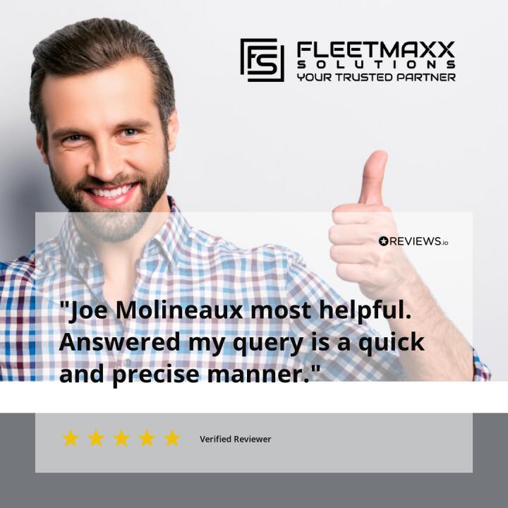Fleetmaxx Solutions 5 star review on 31st May 2023