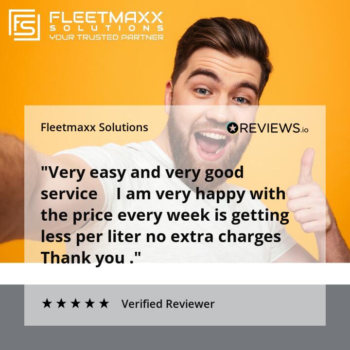 Fleetmaxx Solutions 5 star review on 4th April 2023
