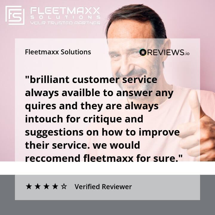 Fleetmaxx Solutions 4 star review on 1st November 2022